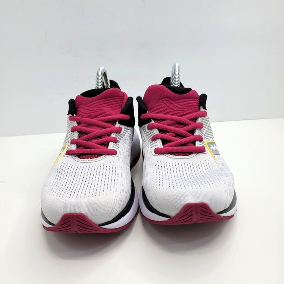 Saucony Guide 14 Women's Running Shoes White Gray Purple S10654-55 US Size 8 - Picture 3 of 8